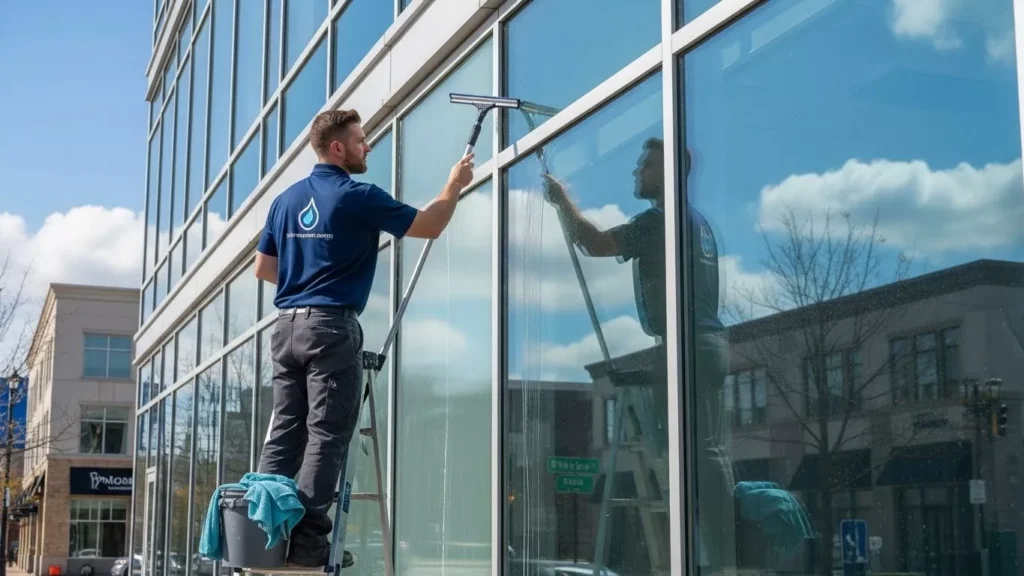 window cleaning New Jersey commercial property