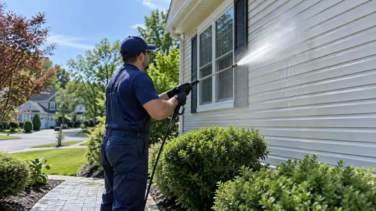 How often should you power wash your house in New Jersey