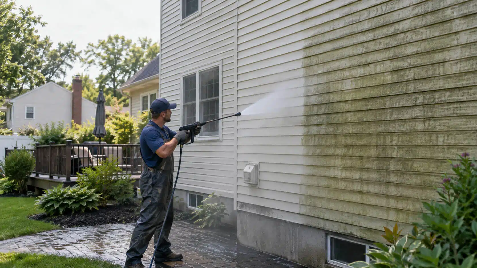 Power washing cost in NJ for a residential home