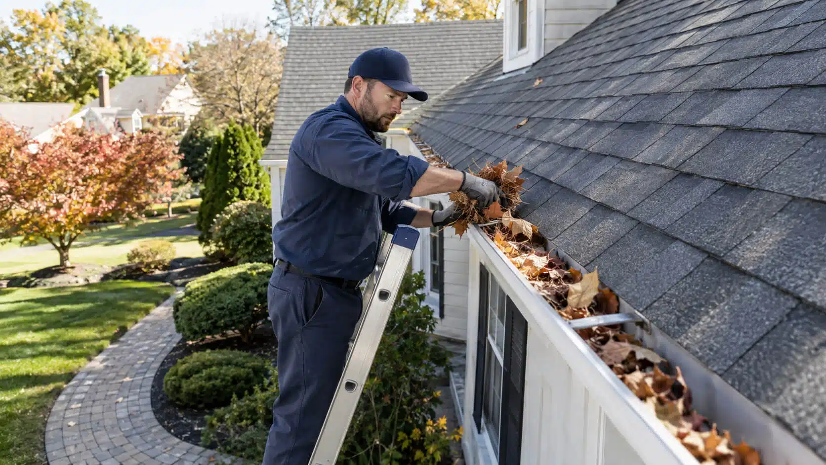 Professional gutter cleaning service in New Jersey